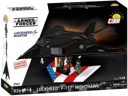 Americký útočný letoun Lockheed F-117 Nighthawk COBI 5902 - Limited Edition Armed Forces 1:48 Americký útočný letoun Lockheed F-117 Nighthawk COBI 5902 - Limited Edition Armed Forces 1:48