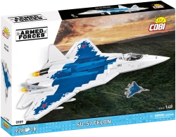 Ruský víceúčelový stíhací letoun Su-57 Felon COBI 5909 - Armed Forces 1:48 Ruský víceúčelový stíhací letoun Su-57 Felon COBI 5909 - Armed Forces 1:48