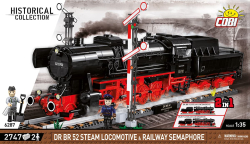 Steam locomotive DR BR 52 with tender COBI 6282 - Historical Collection 1:35 - kopie