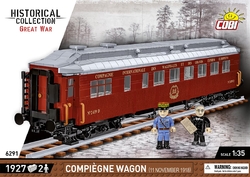 Nemecký ťažký plošinový vagón SSYS 50T COBI 6284 - Historical Collection 1:35 - kopie