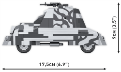 Americký veliteľské vozidlo Dodge WC-56 COBI 3111 - World War II 1:35 - kopie