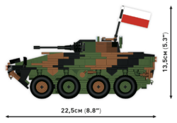 Kolový obrněný transportér KTO Rosomak COBI 2629 - Armed Forces 1:35