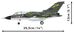 German fighter-bomber Panavia Tornado IDS COBI 5853 - Armed Forces 1:48 - kopie