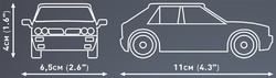 Automobil Lancia Delta HF Integrale COBI 24509 - Youngtimer 1:35 - kopie