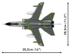 German fighter-bomber Panavia Tornado IDS COBI 5853 - Armed Forces 1:48 - kopie