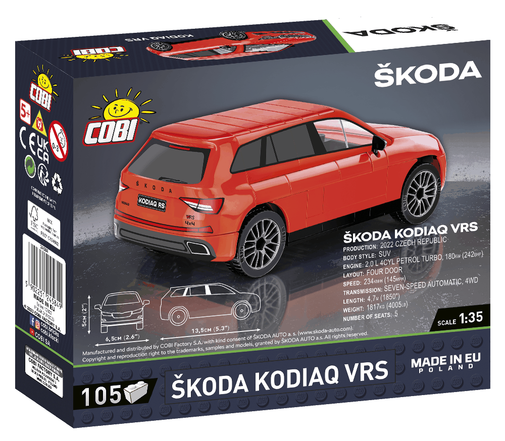 Auto Skoda Kodiaq VRS COBI 24584 - 1:35