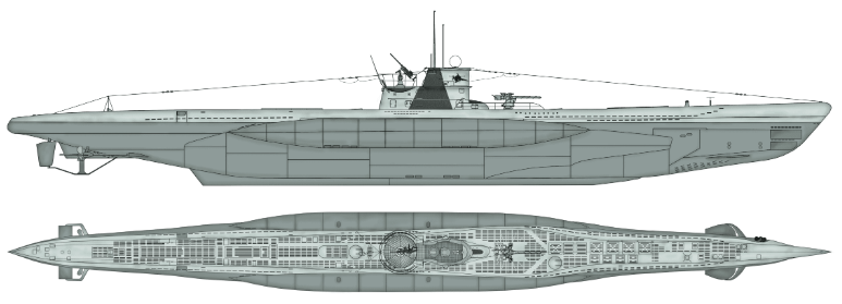 COBI U-Boot U-96 Submarine, Set 4847